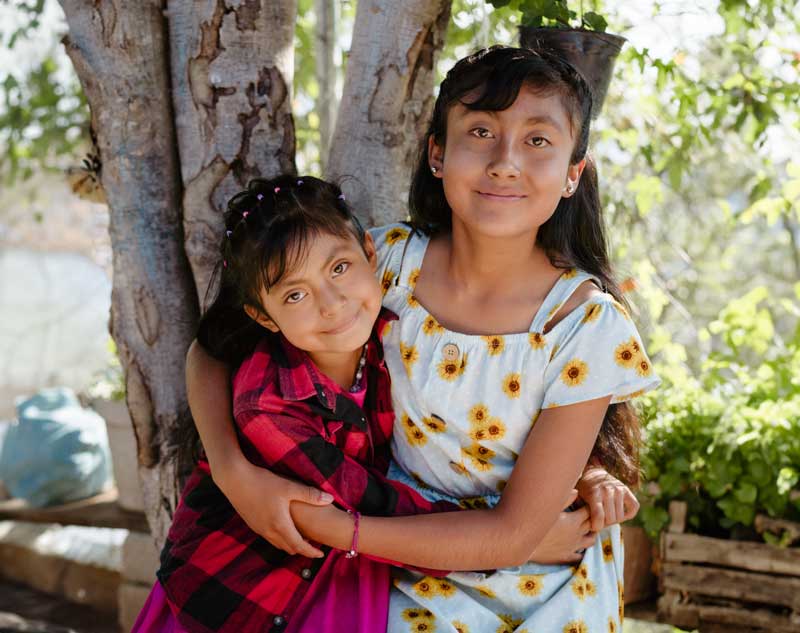 Jeune femme aidant en Syrie